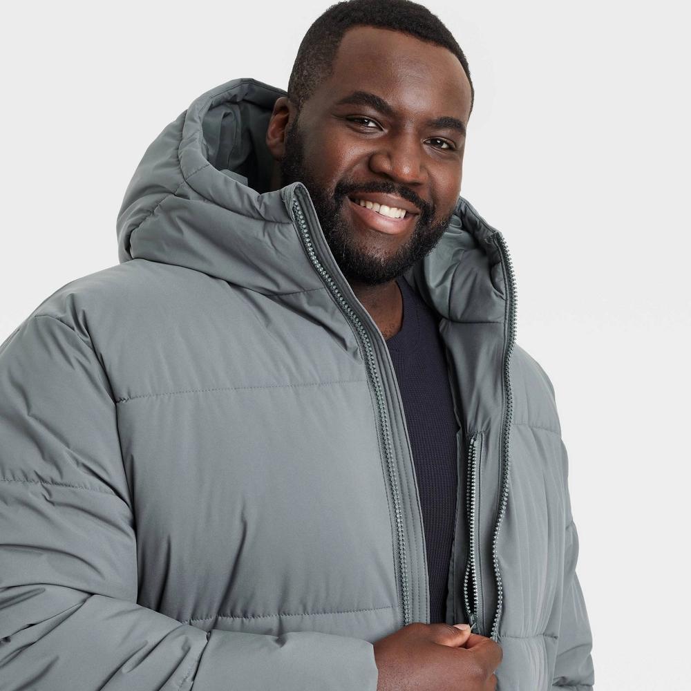 Mens Big Heavy Puffer Jacket - All In Motion 2XL Product Image