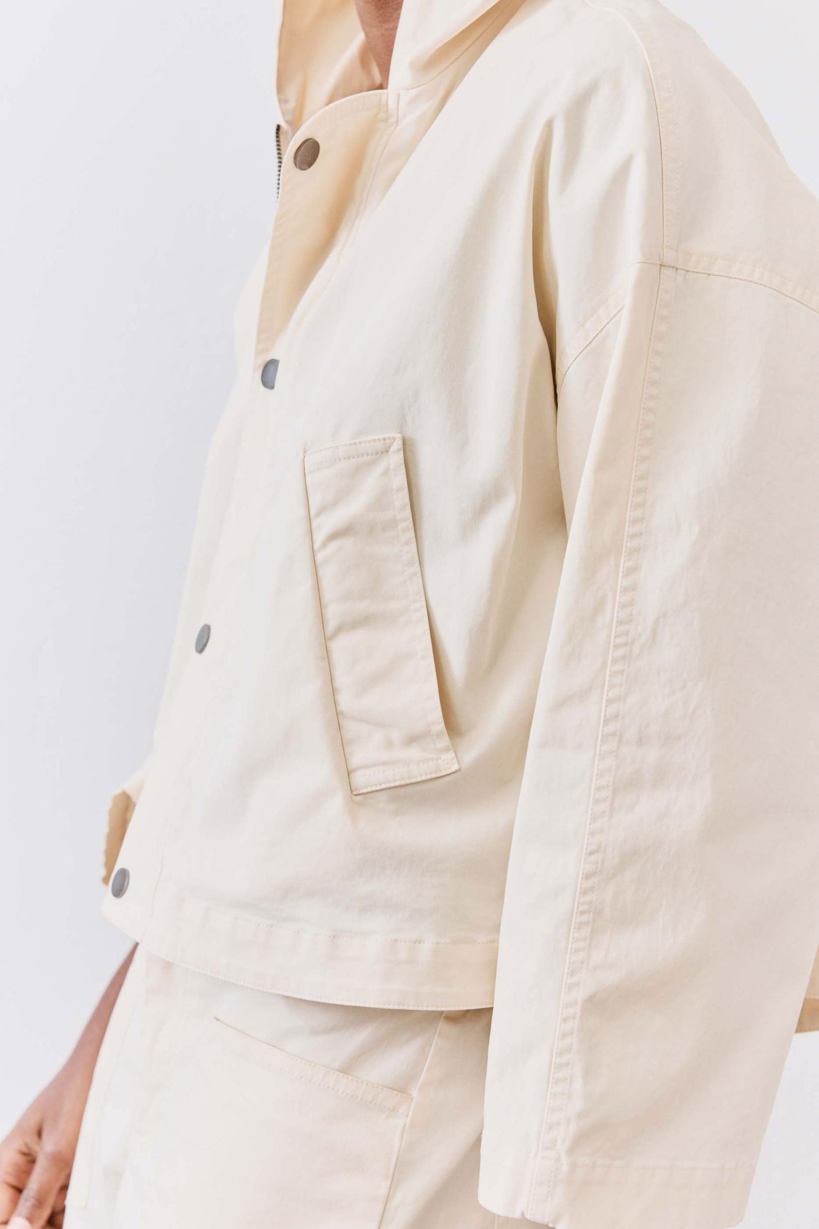 The Utility Oversized Twill Jacket Product Image