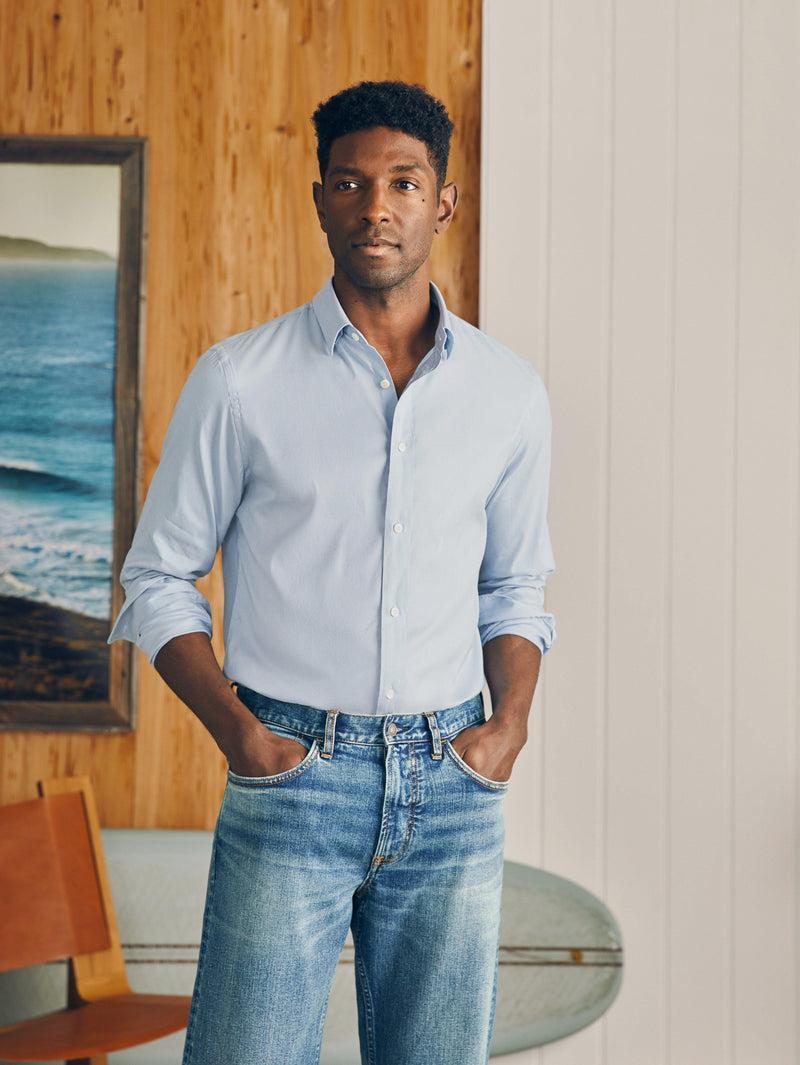 Movement™ Dress Shirt (Tall) - Atlantic Sky Product Image