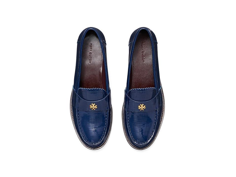 Tory Burch Classic Loafers (Midnight Navy) Women's Flat Shoes Product Image