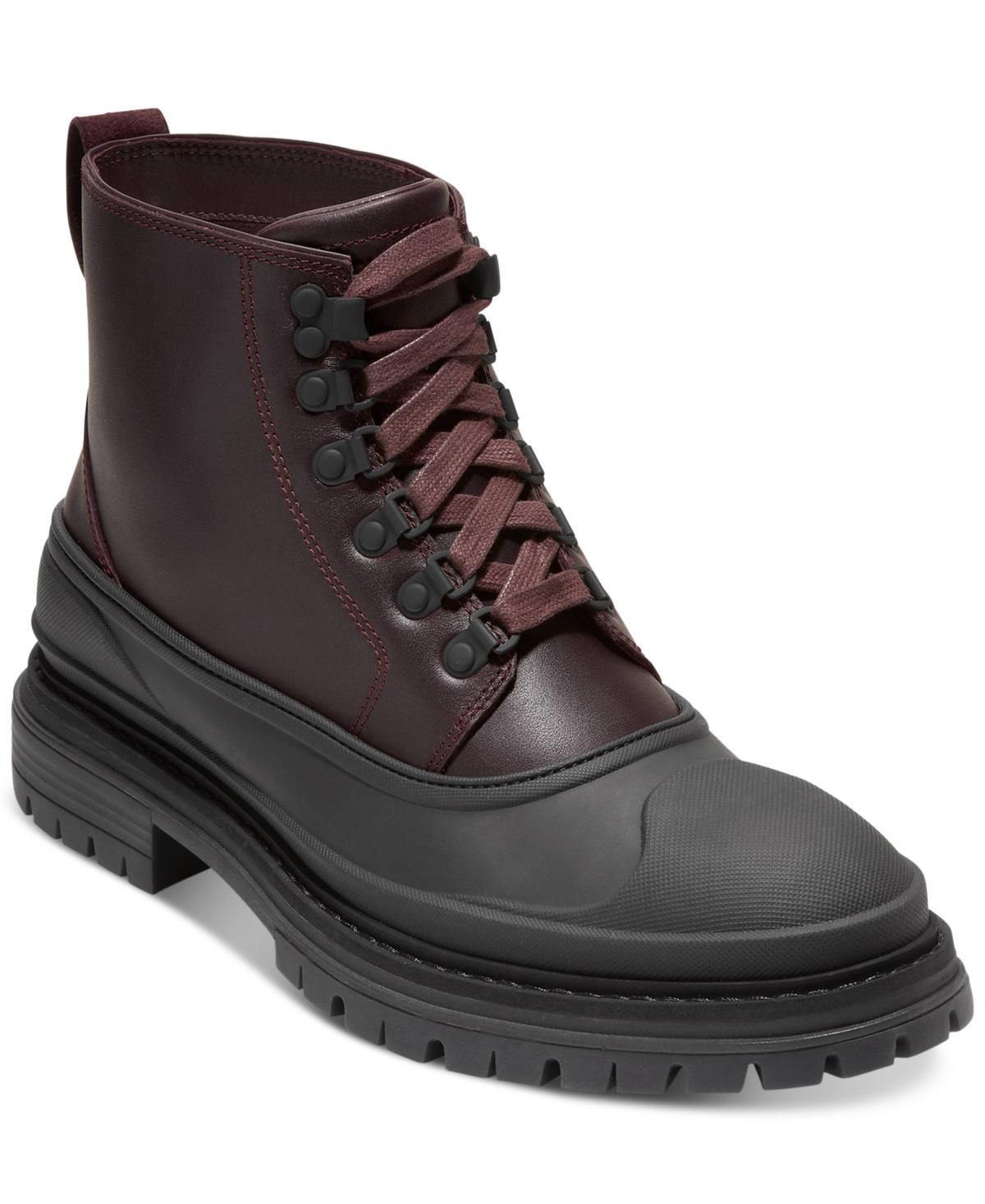 Mens Stratton Shroud Leather Lug-Sole Boots Product Image