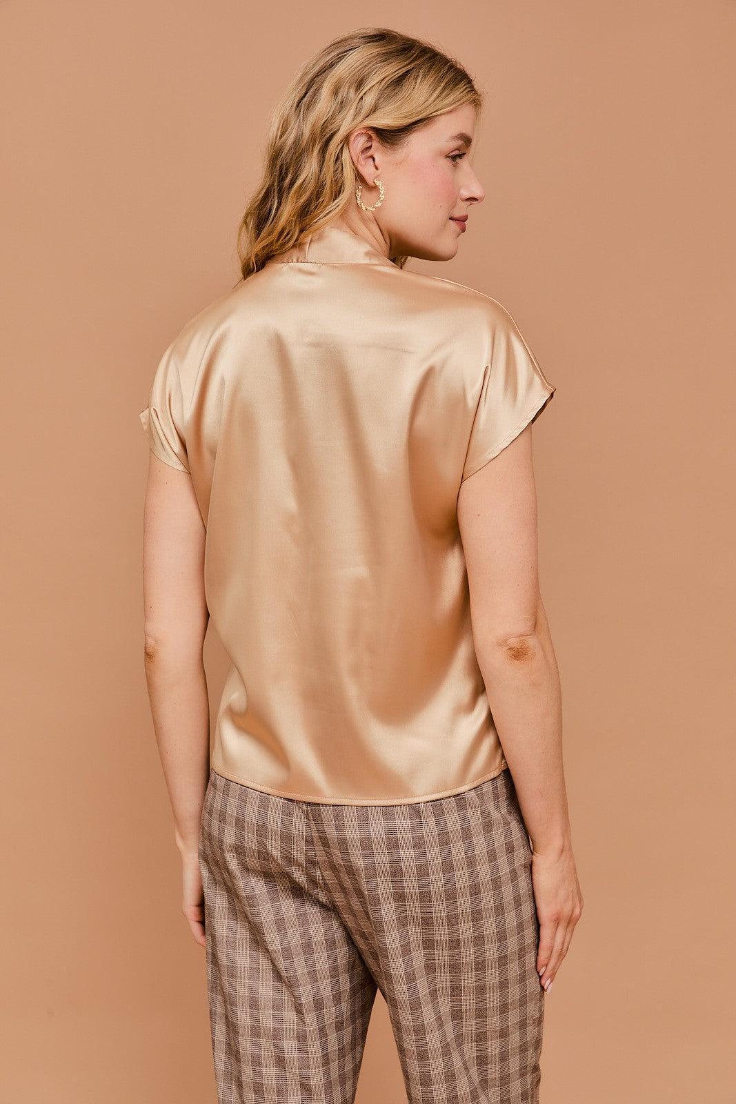 Satin Simplicity top Product Image