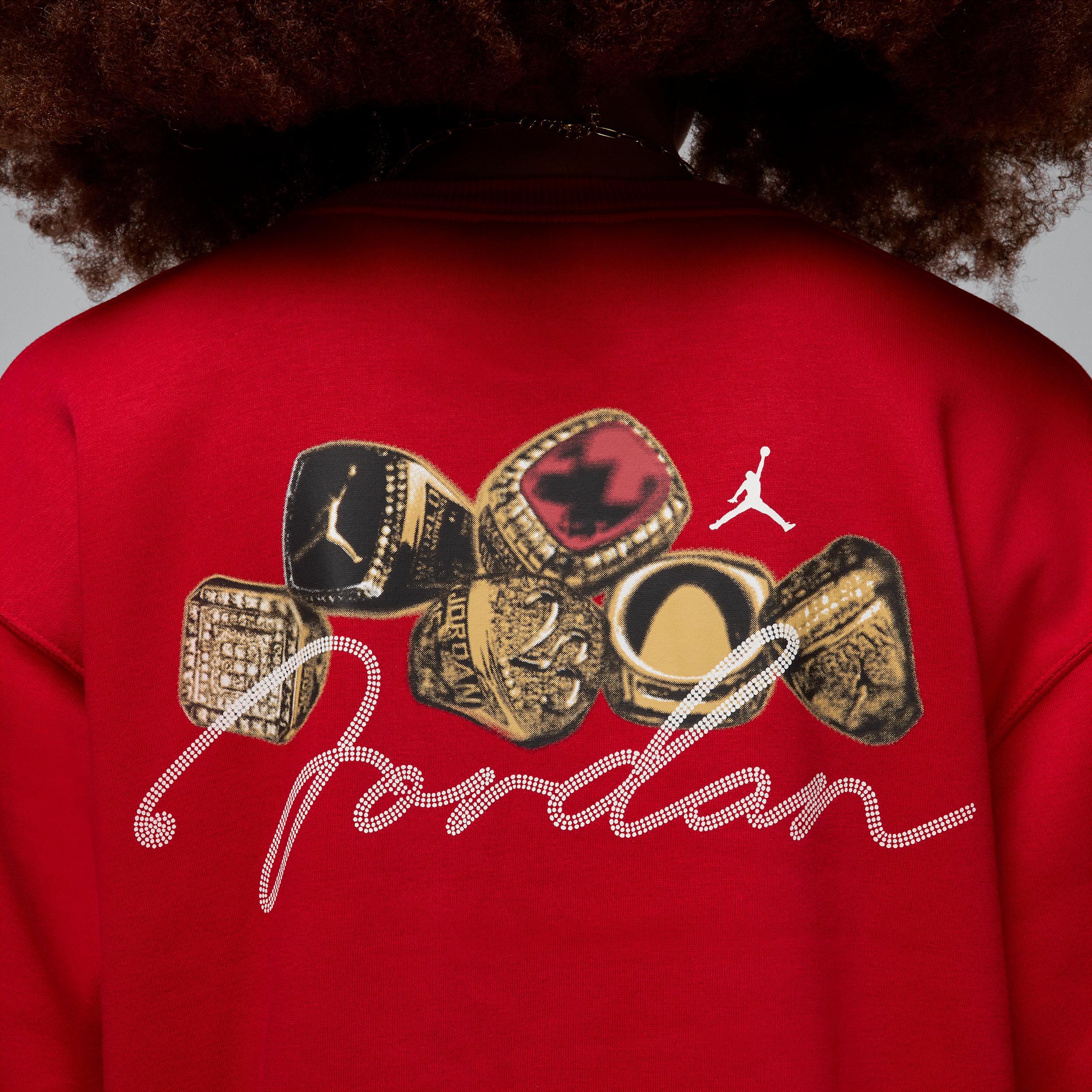 Jordan Brooklyn Fleece Women's Crew-Neck Sweatshirt Product Image
