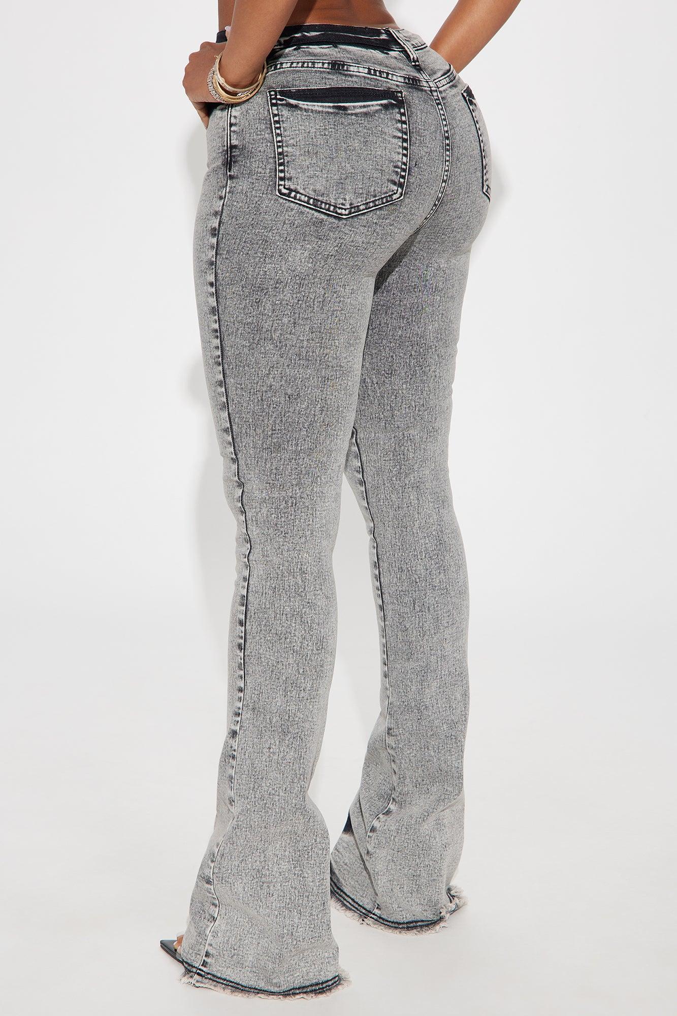 Kaylor High Stretch Flare Jeans - Dark Wash Product Image