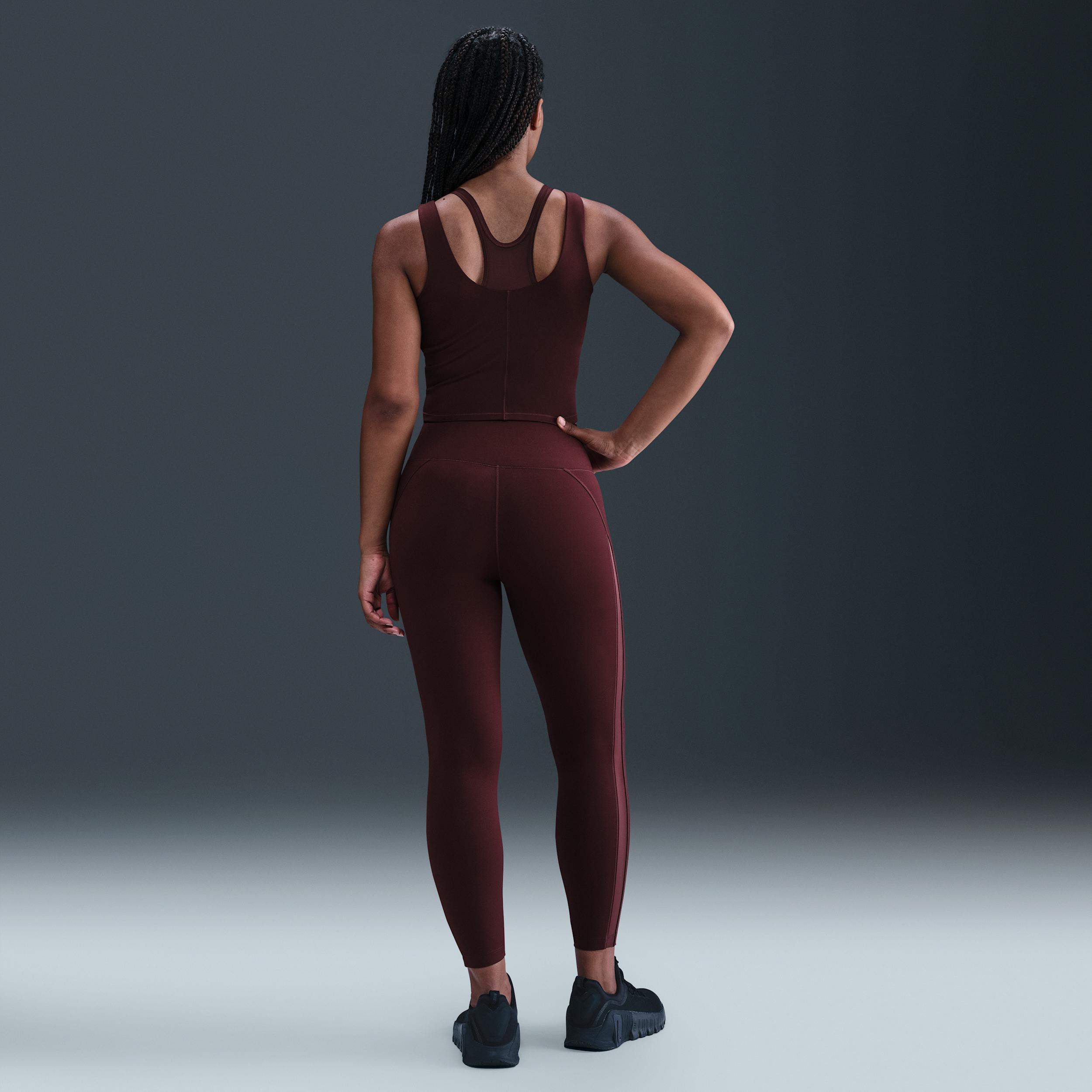 Nike Womens One High-Waisted 7/8 Leggings | HV2292-652 Product Image