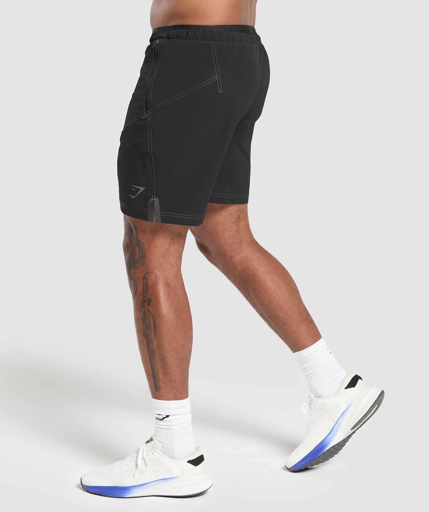 Gymshark Tactical 6" Short - Black Male Product Image