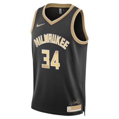 Giannis Antetokounmpo Milwaukee Bucks 2024 Select Series Men's Nike Dri-FIT NBA Swingman Jersey Product Image