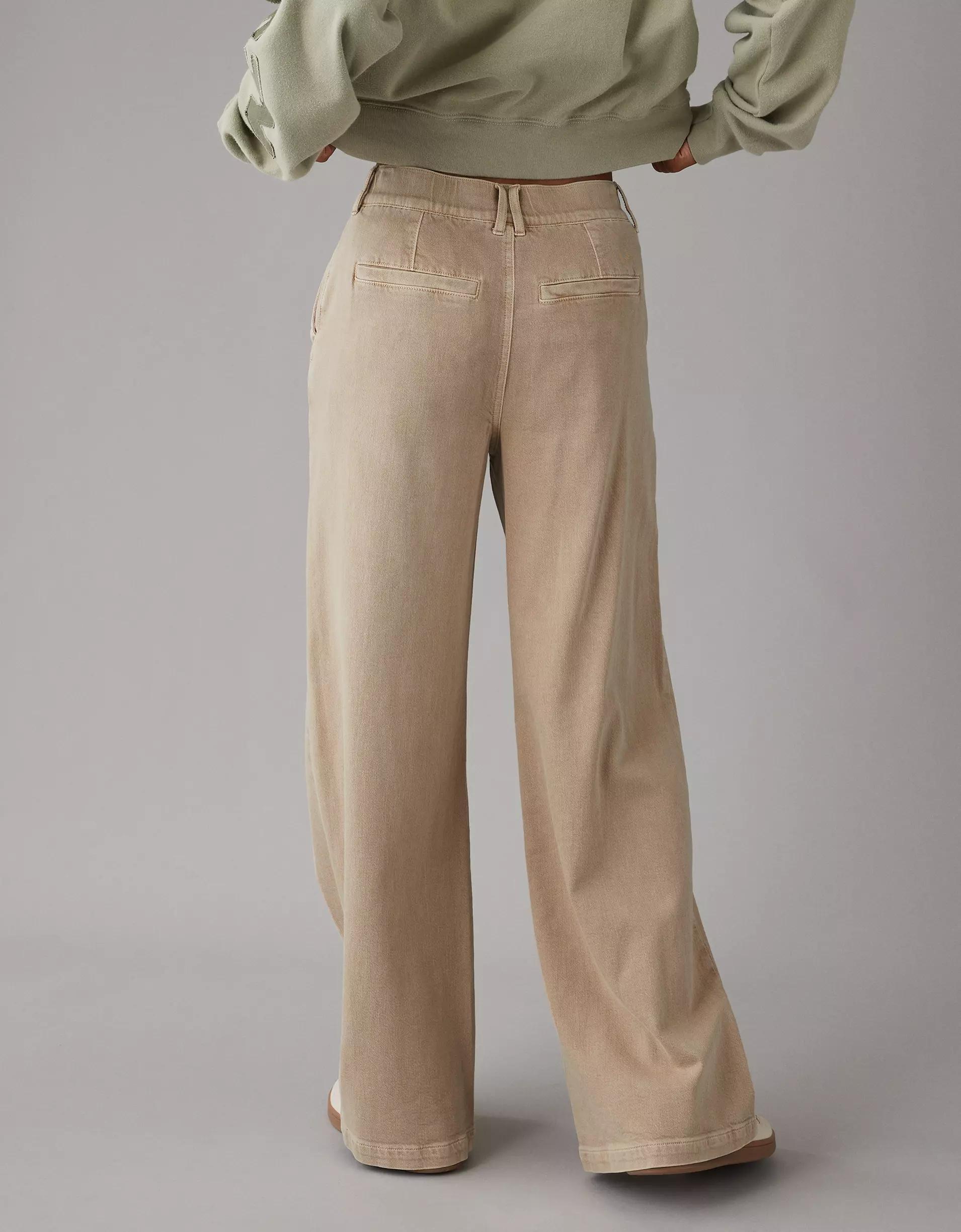 AE Dreamy Drape Stretch Poppy Trouser Product Image