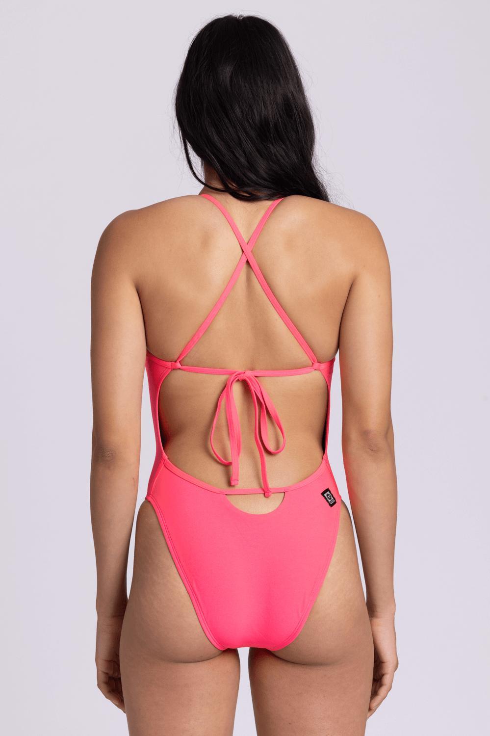 Jackie One Piece Swimsuit - Hot Pink Female Product Image