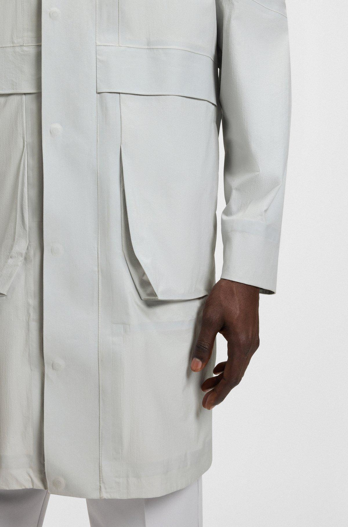 Water-repellent parka jacket with sealed seams Product Image