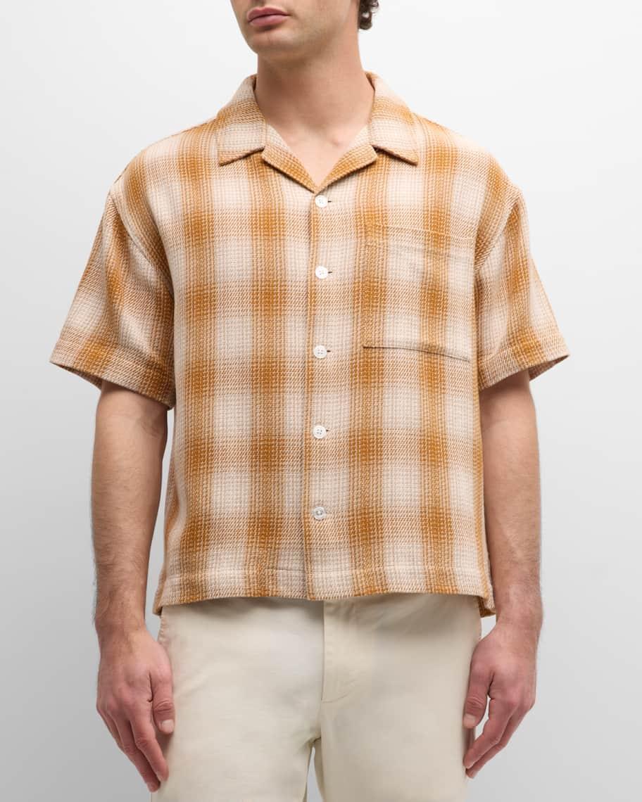 Men's Baja Plaid Camp Shirt Product Image