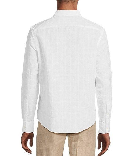 Murano Baird McNutt Linen Blend Classic Fit Long Sleeve Woven Shirt Product Image