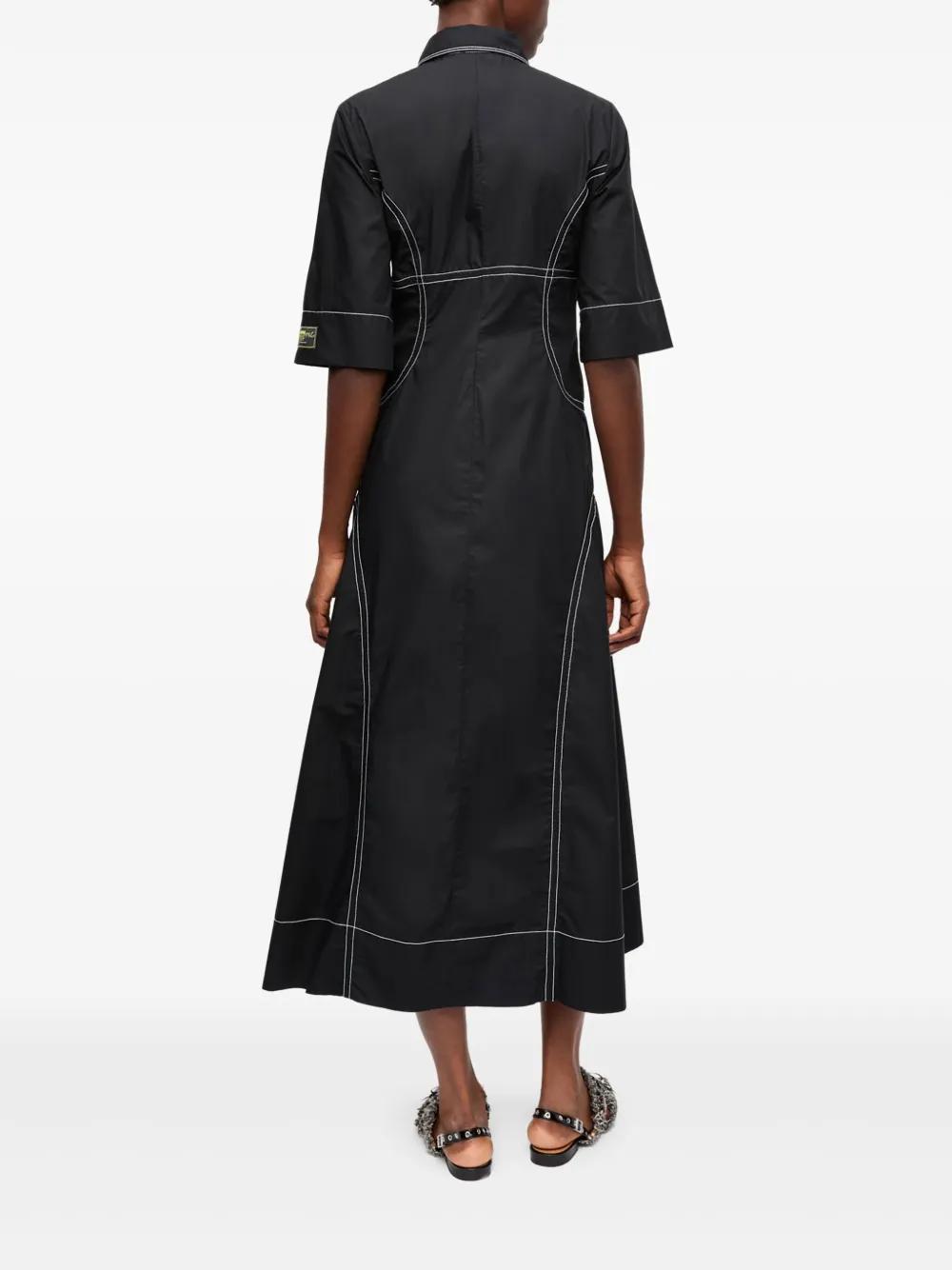 contrasting shirtdress Product Image