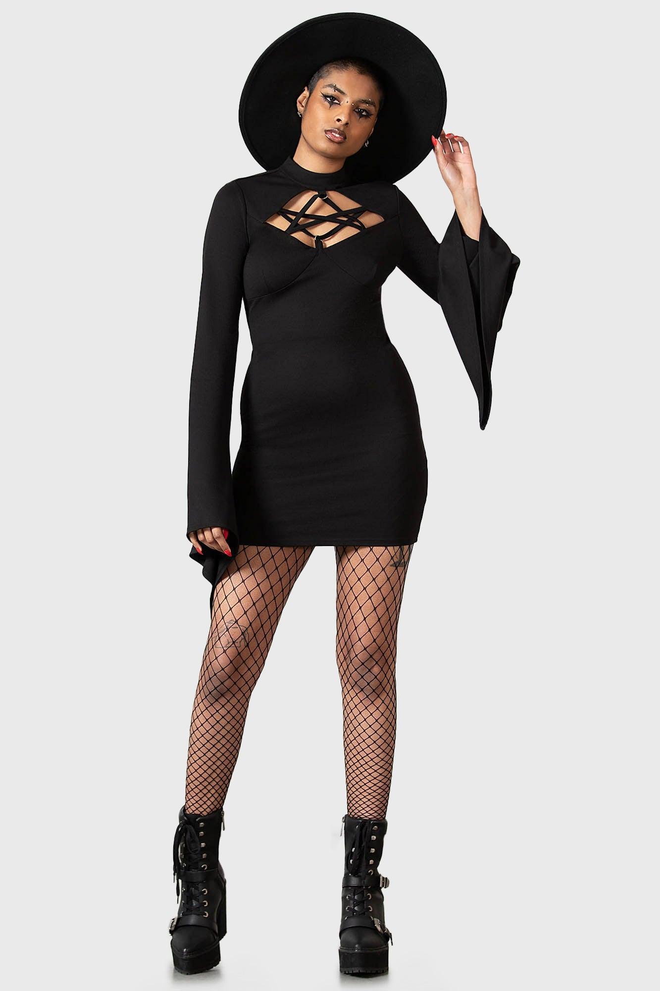 Witchural Long Sleeve Dress - Resurrect Female Product Image