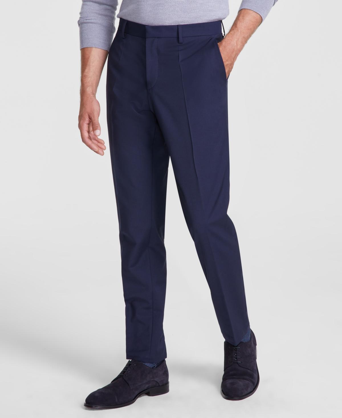 Hugo by Hugo Boss Mens Slim-Fit Superflex Stretch Solid Suit Pants Product Image