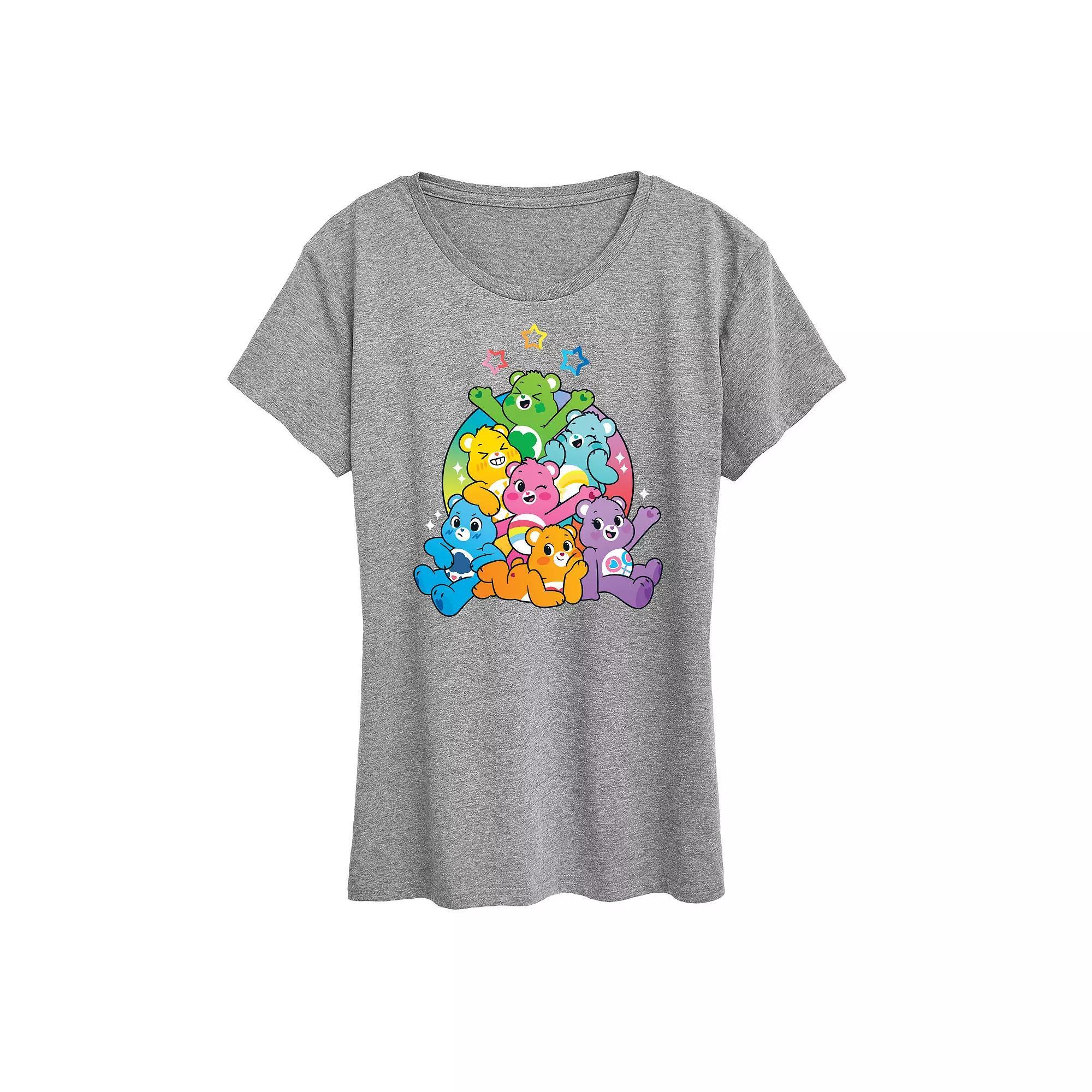 Women's Care Bears Besties Group Graphic Tee, Girl's,  Product Image