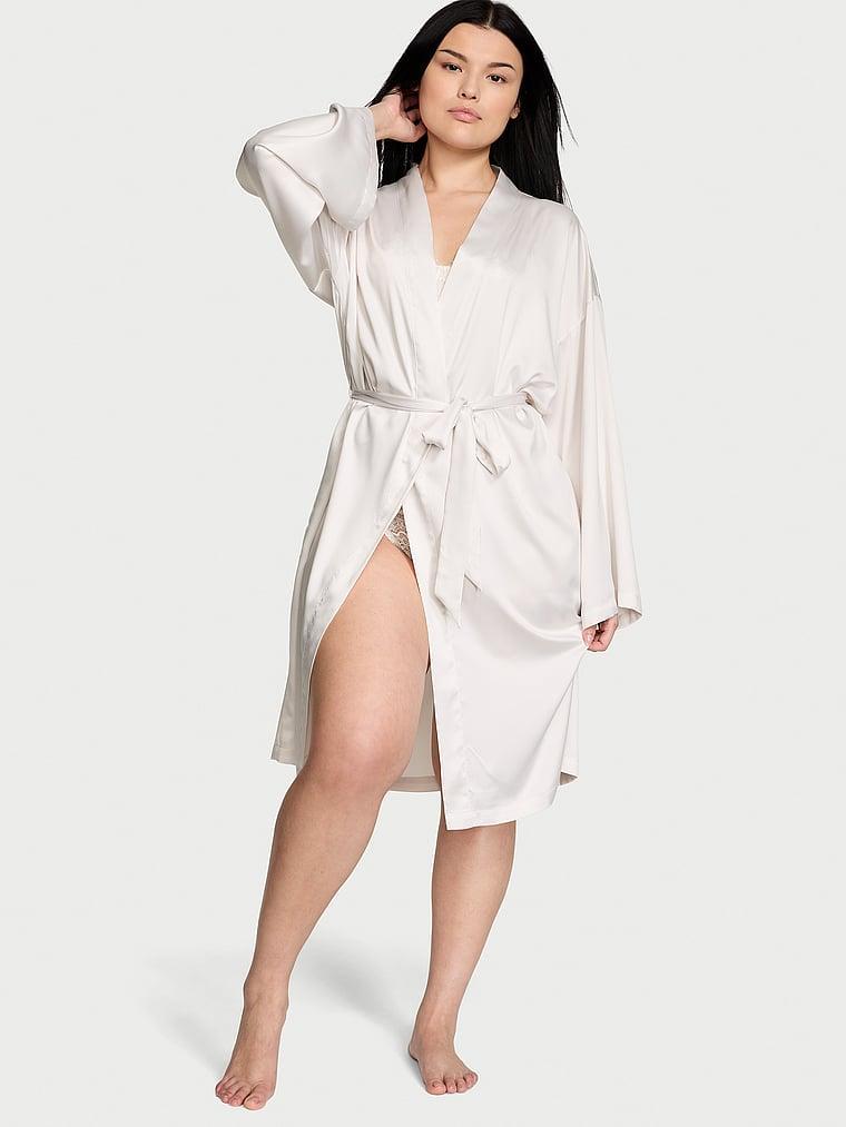 Satin Midi Robe Product Image