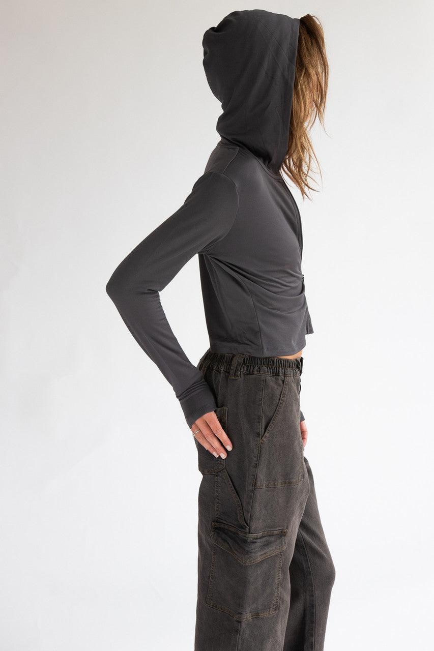 Fleece Lined Zip Up Hoodie Product Image