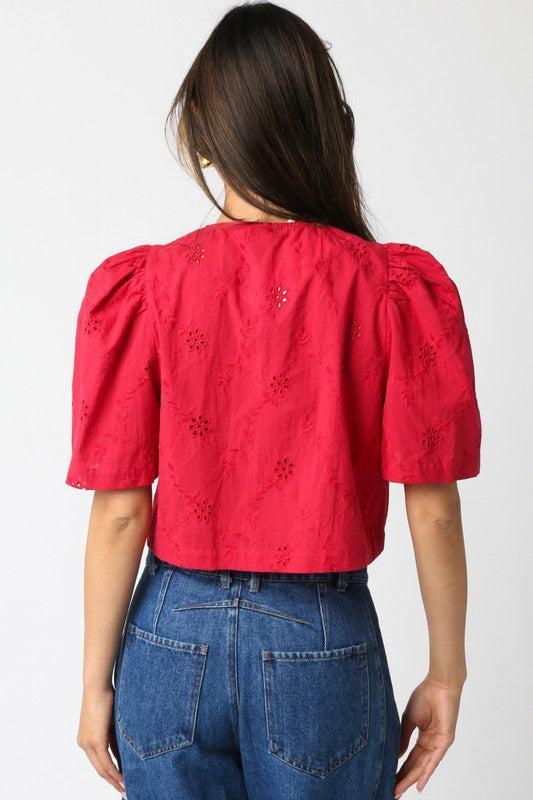 Ciera Tie Front Top Product Image