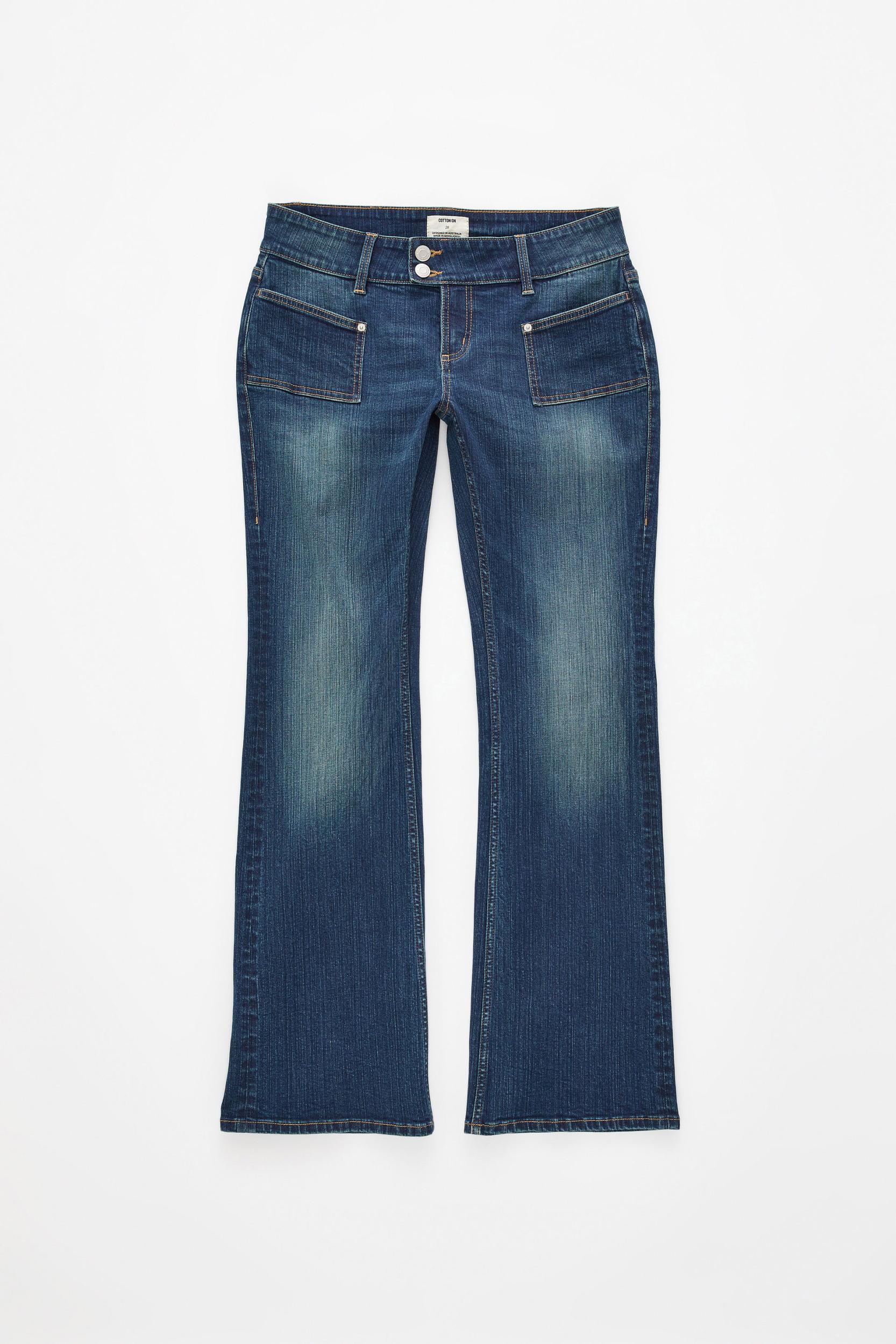 Low Rise Bootcut Jean Product Image