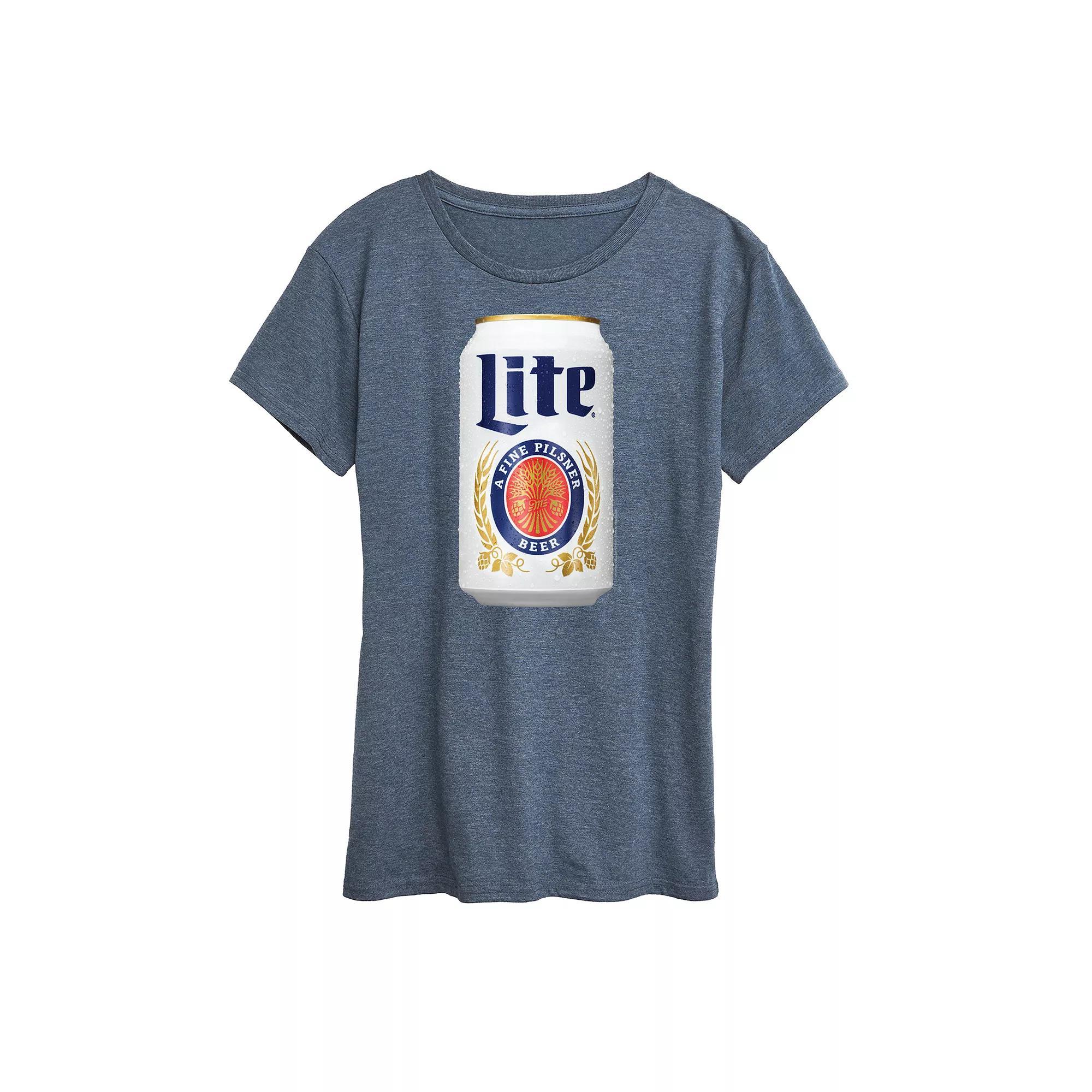 Women's Miller Lite Can Graphic Tee,  Product Image