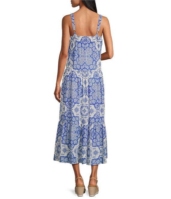 Nurture Sleeveless V-Neck Maxi Dress Product Image