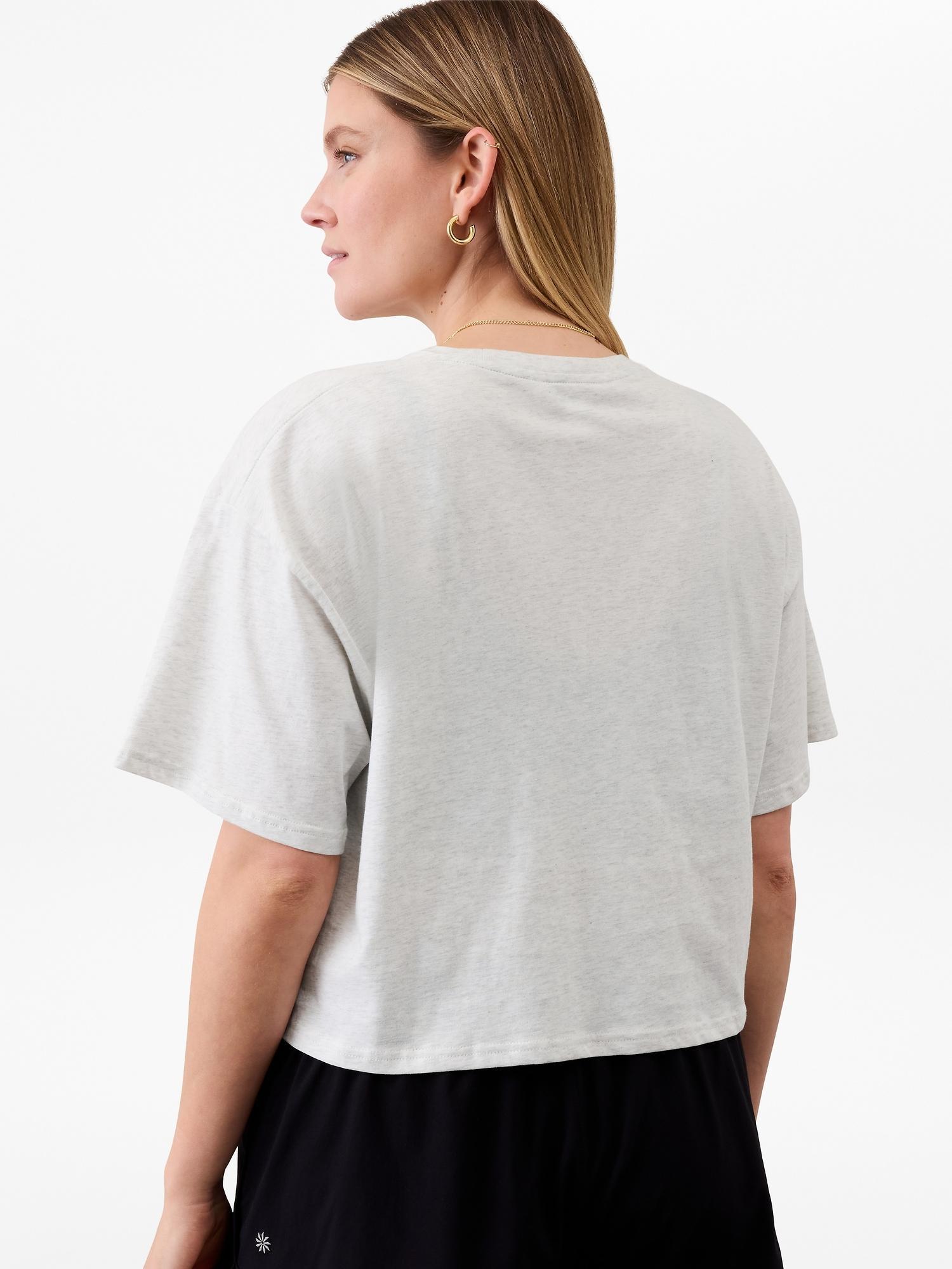 True Cotton Crop Tee Product Image