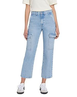 7 For All Mankind Cargo Logan in Airwave (Airwave) Women's Jeans Product Image