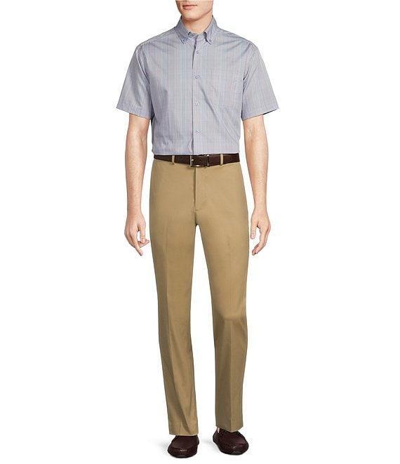 Daniel Cremieux Signature Label Plaid Poplin Short Sleeve Woven Shirt Product Image