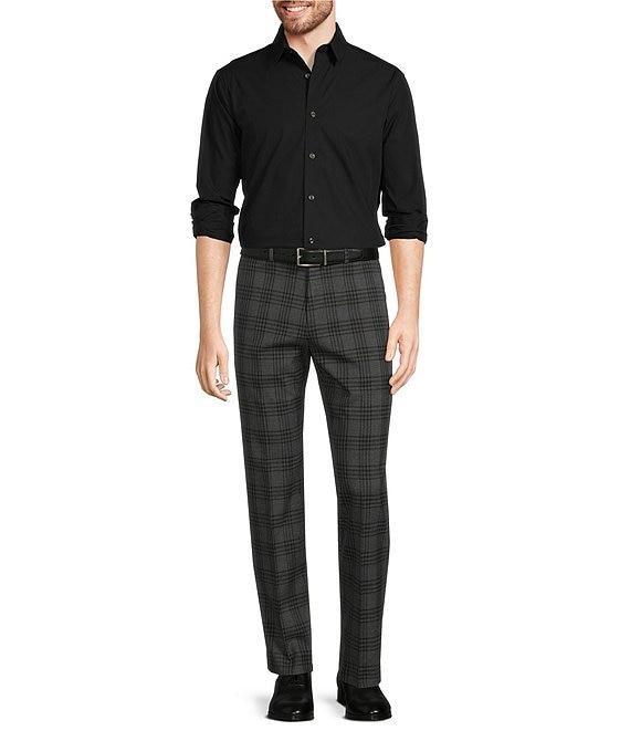 Murano Wardrobe Essentials Classic-Fit Solid Long-Sleeve Woven Shirt Product Image