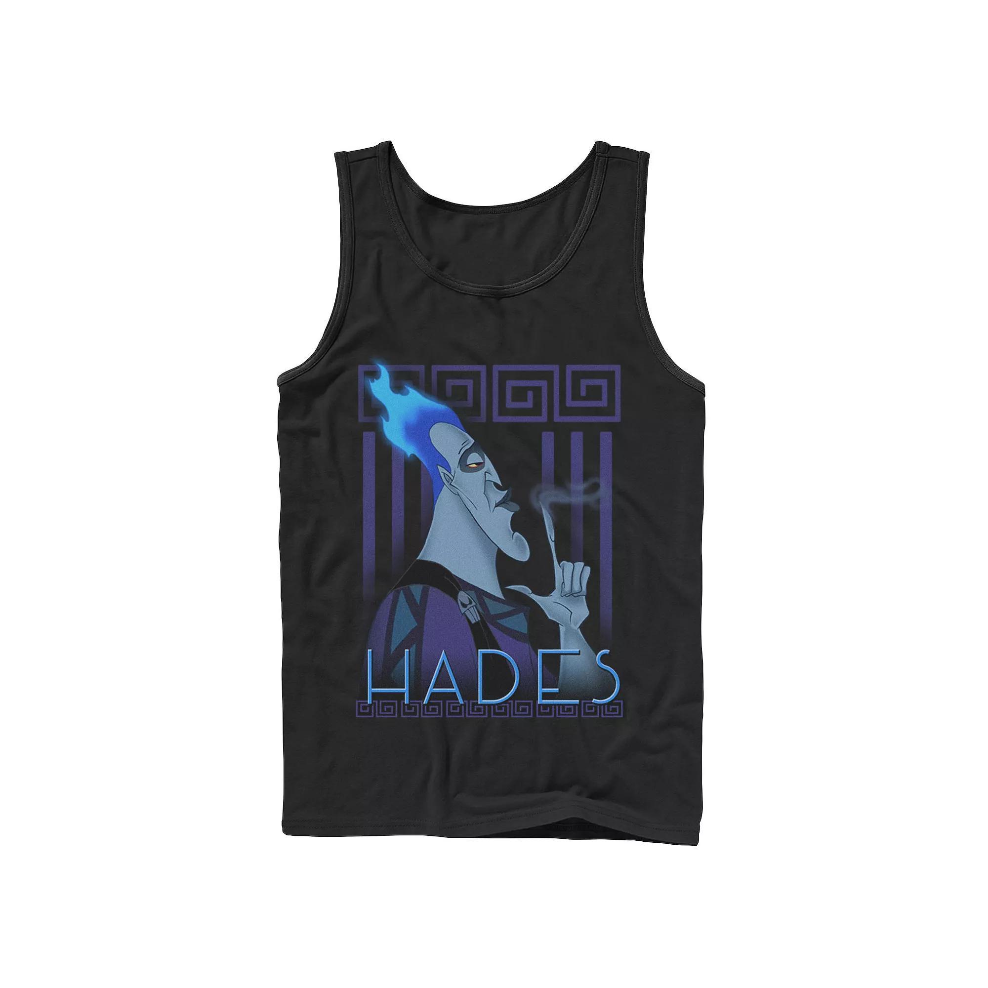 Disney's Hercules Hades Men's Geometric Portrait Tank Top,  Product Image