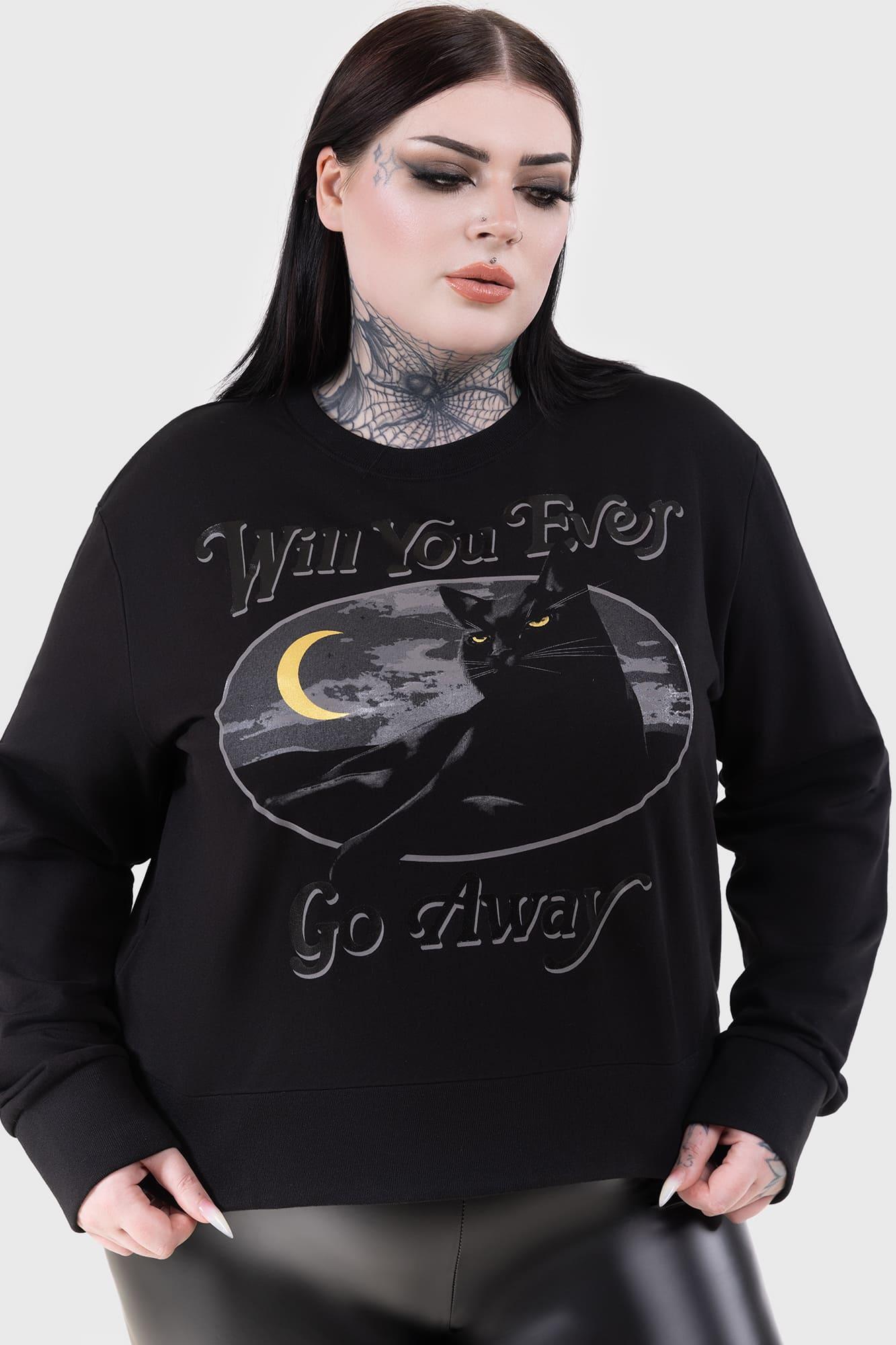 Go Away Sweatshirt Female Product Image