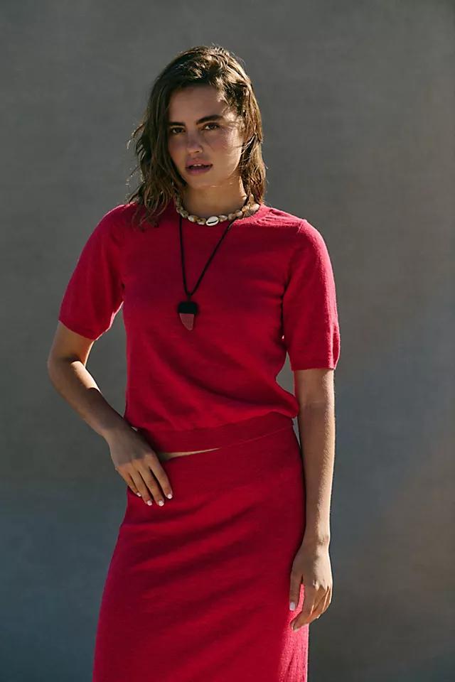 Isabella Cotton-Linen Skirt Set Product Image