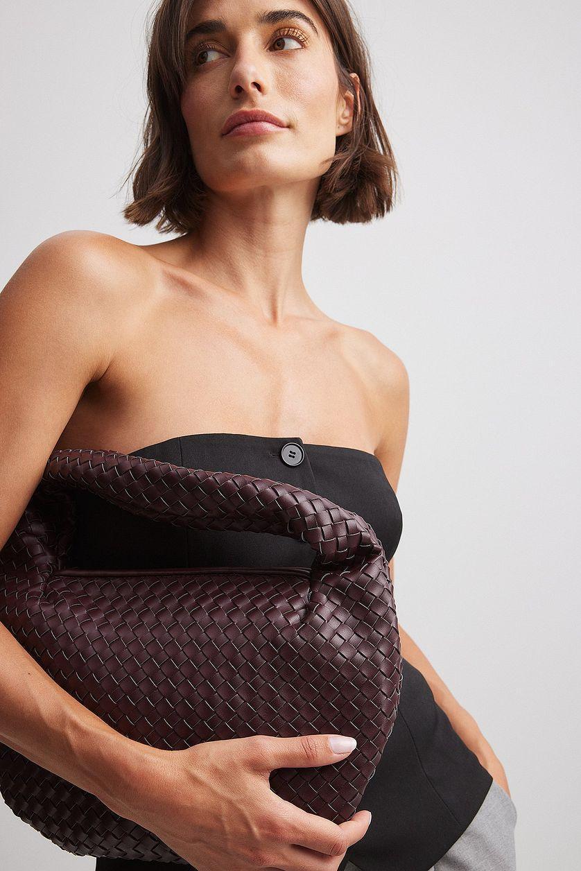 Woven Rounded Shoulder Bag Product Image