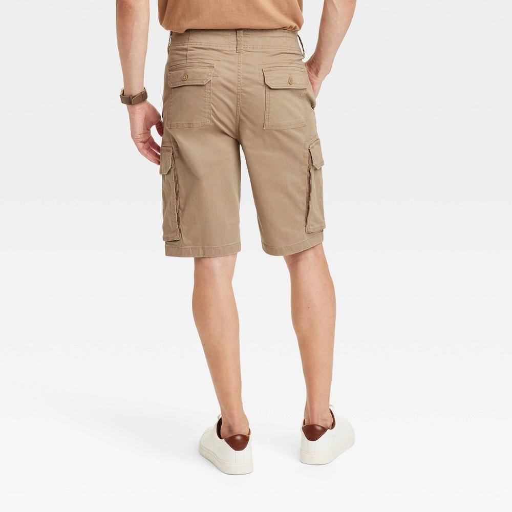 Mens 11 Cargo Shorts - Goodfellow & Co Tan 29 Product Image