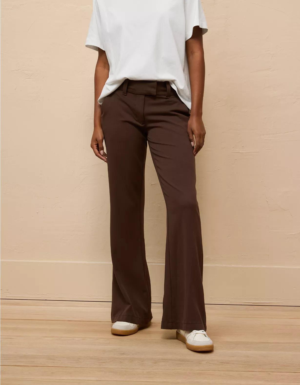 AE Stretch Low-Rise Flare Trouser Product Image