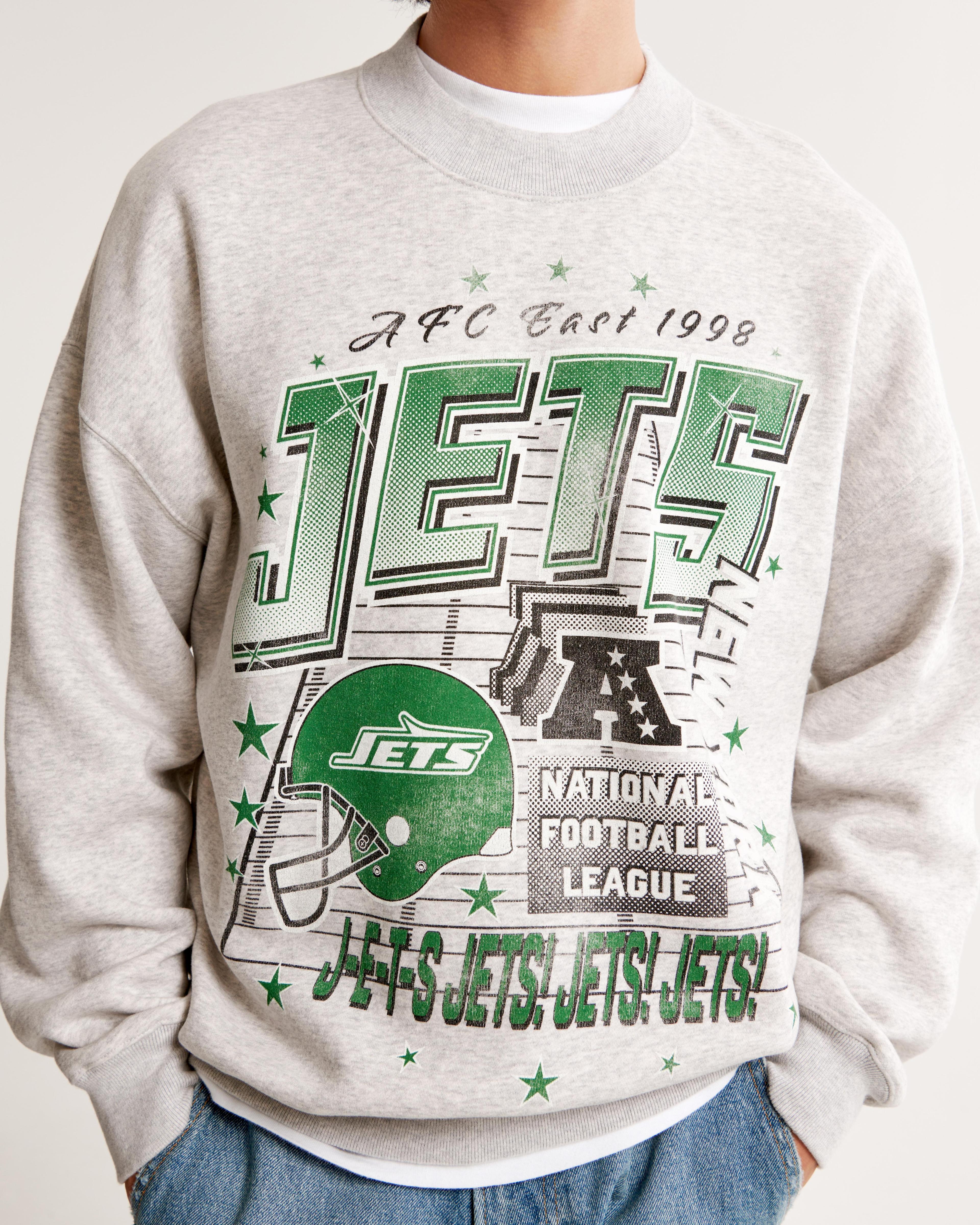 New York Jets Graphic Crew Sweatshirt Product Image