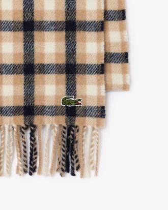 Woolen Plaid Scarf Product Image