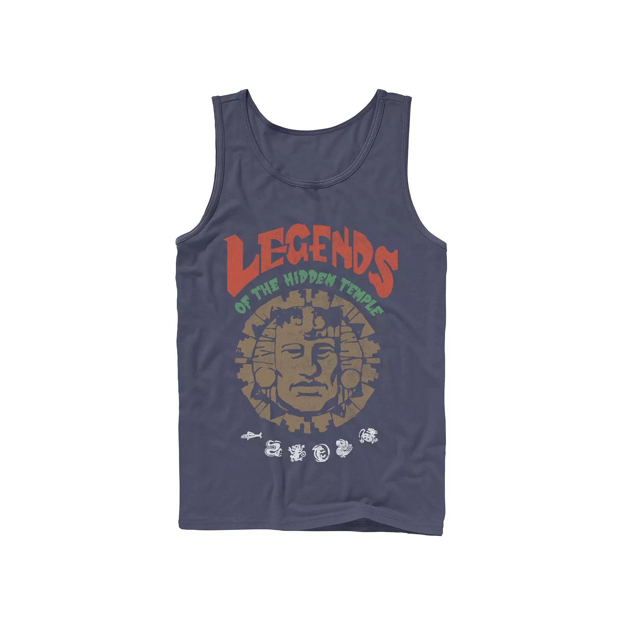 Men's Legends Of The Hidden Temple Vintage Poster Tank Top,  Product Image