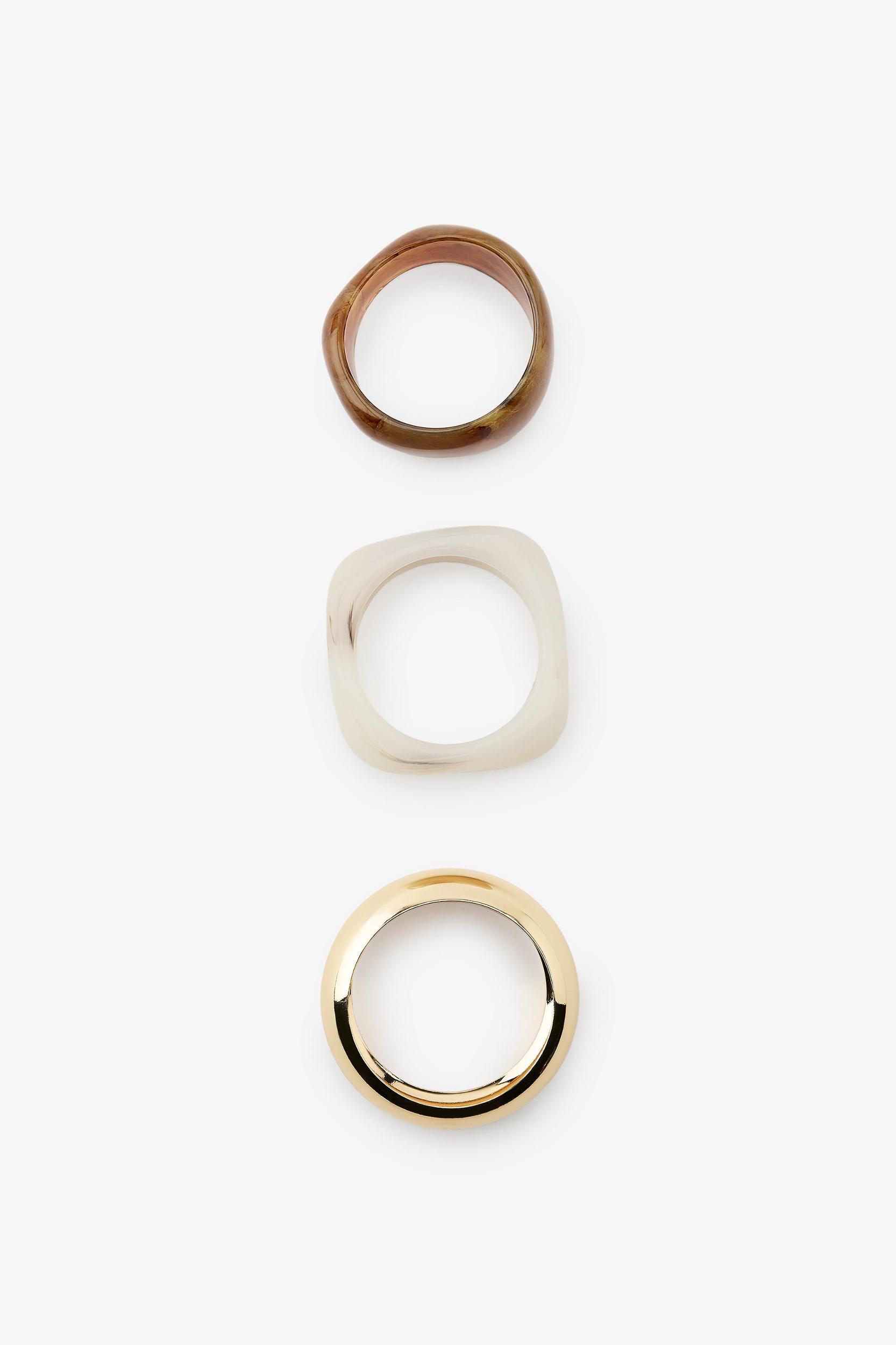 3-PACK OF SHAPED BRACELETS Product Image