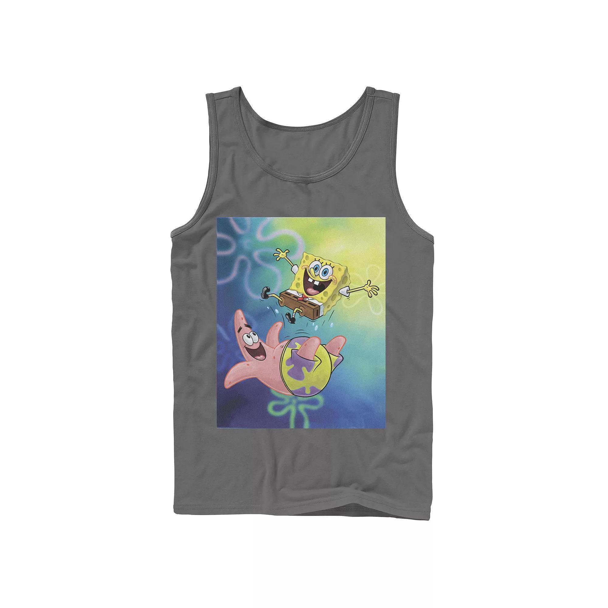 Men's Nickelodeon Spongebob Squarepants Patricks Star Best Buddies Graphic Tank Top,  Product Image