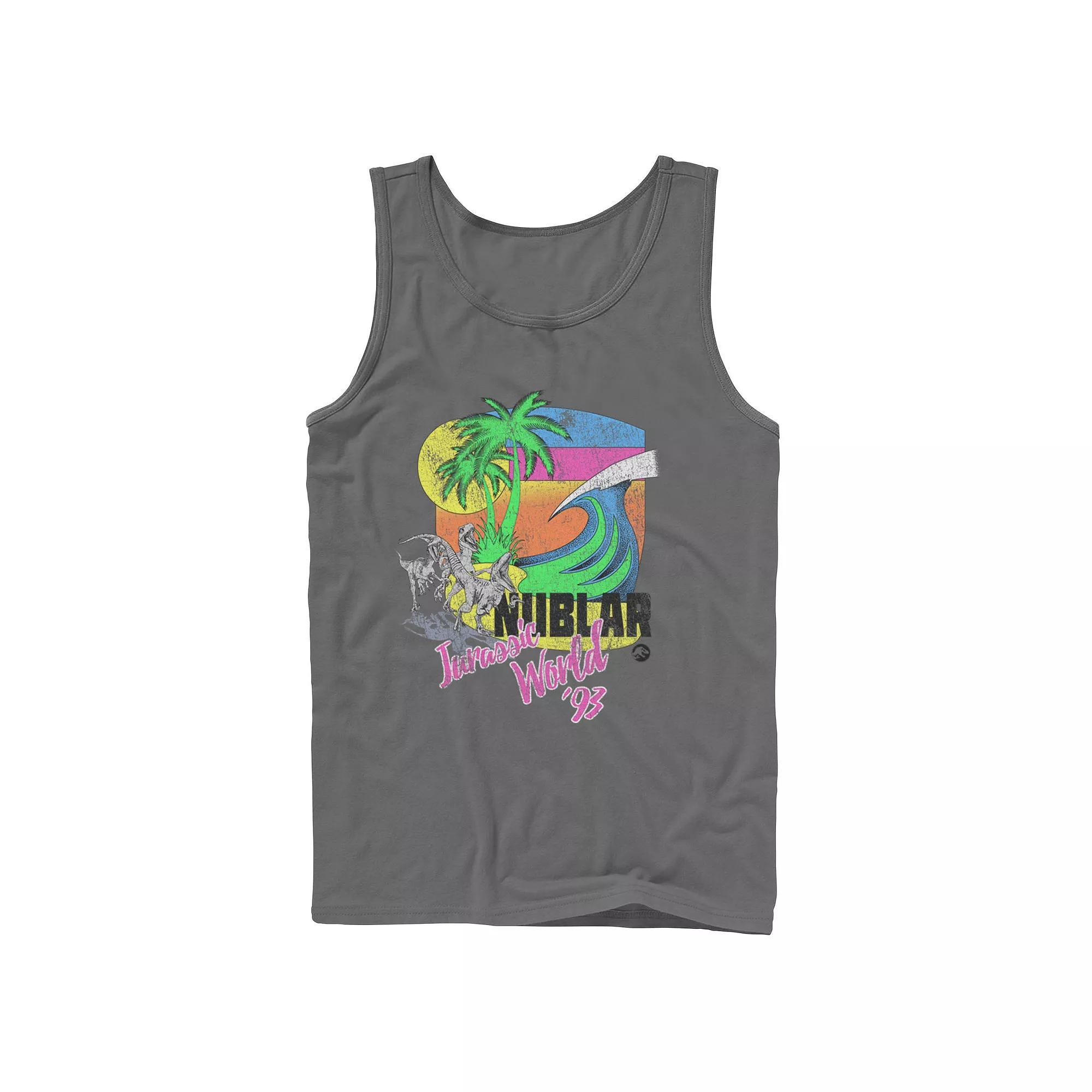 Men's Harry Potter Neither Can Live While The Other Survives Quote Tank Top,  Product Image