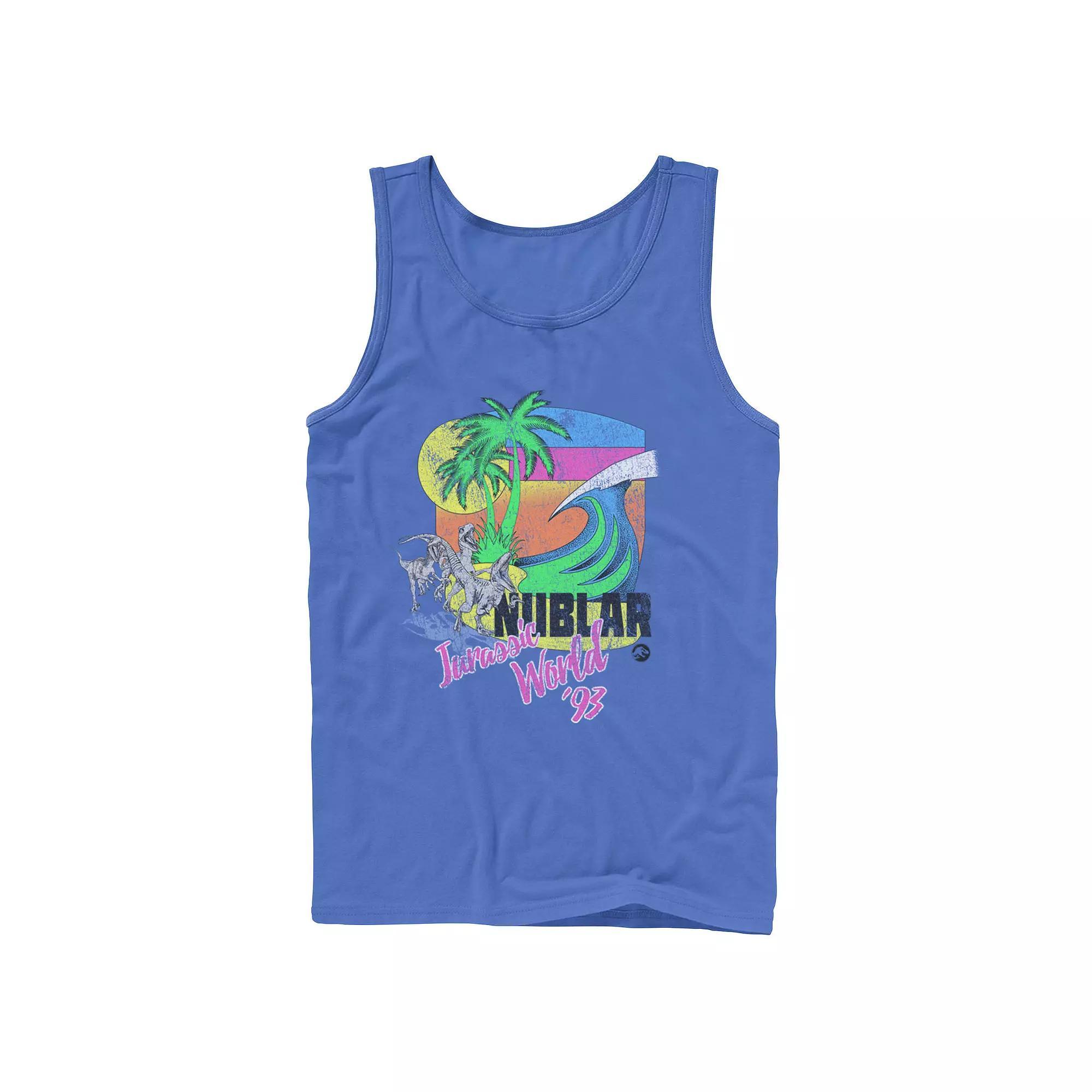 Men's Harry Potter Neither Can Live While The Other Survives Quote Tank Top,  Product Image