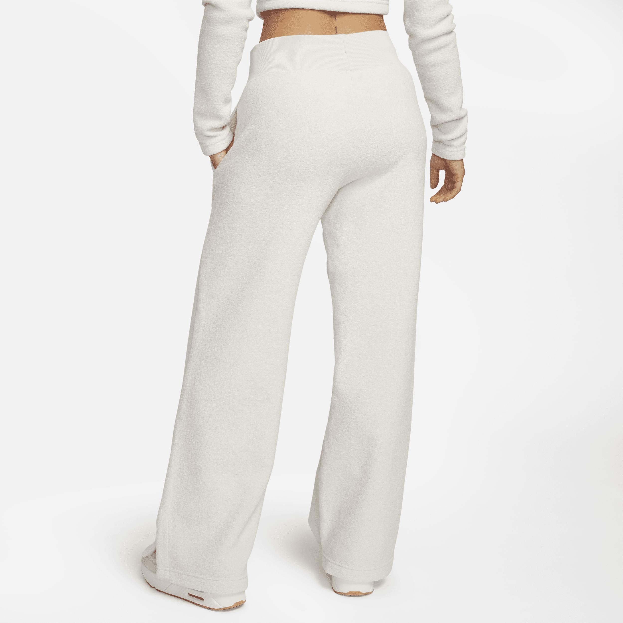 Women's Nike Sportswear Phoenix Plush High-Waisted Wide-Leg Cozy Fleece Pants Product Image