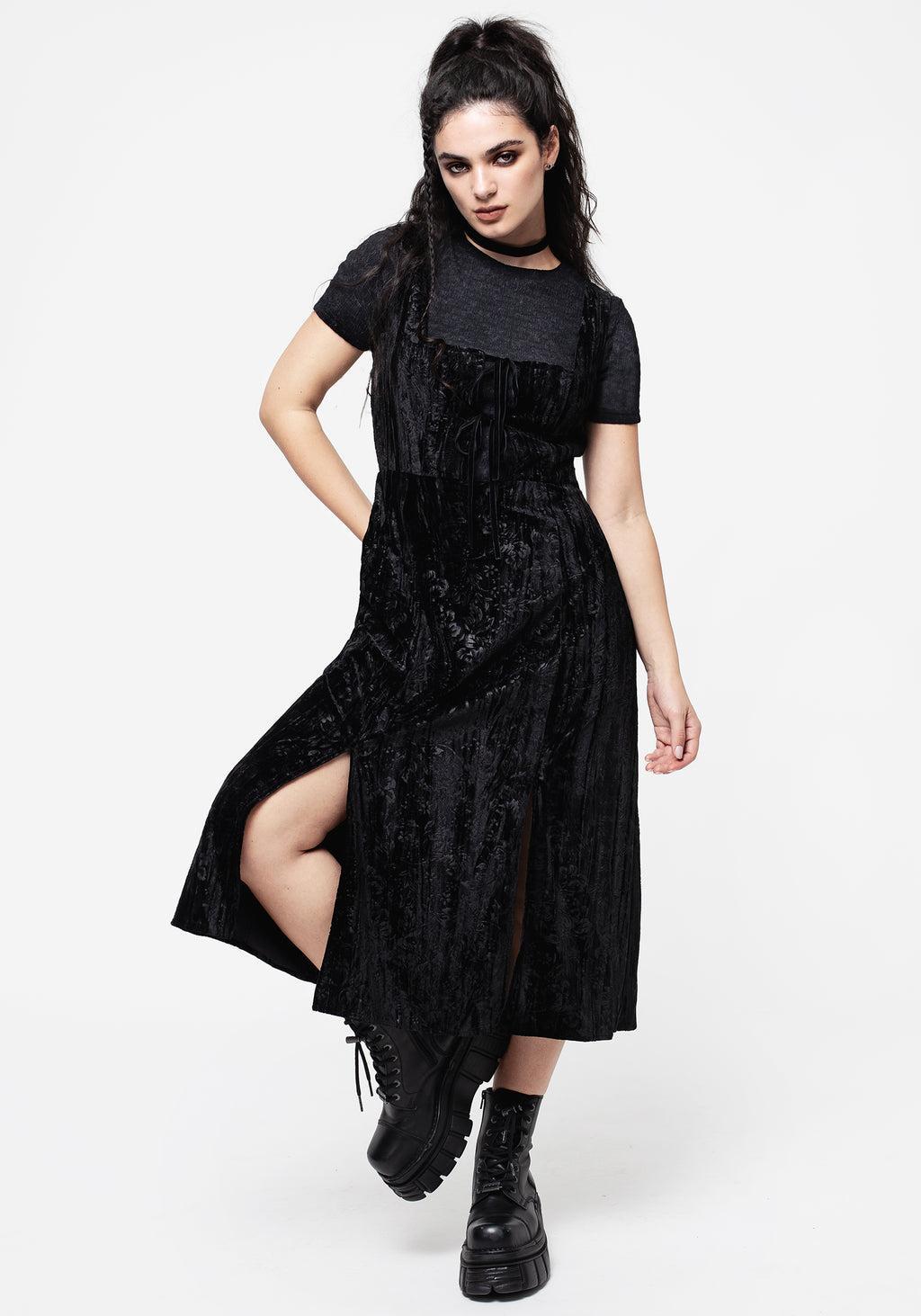 Sybil Button Up Longline Knit Overdress Product Image