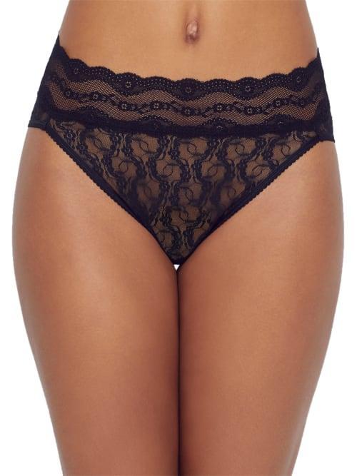 b.temptd by Wacoal Lace Kiss High Leg Brief Panty Product Image