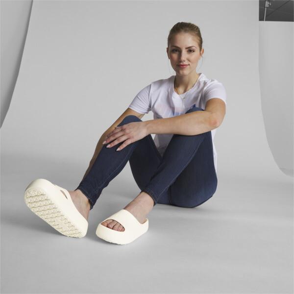PUMA Shibusa Women's Slides in Pristine/Pristine Product Image