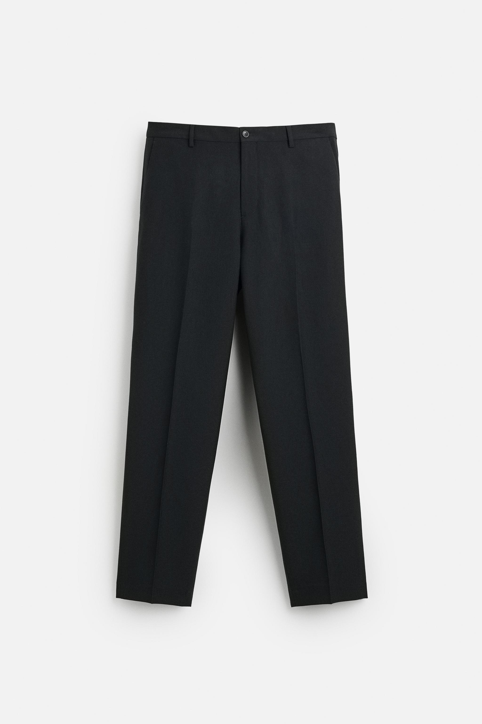 WOOL BLEND SUIT PANTS Product Image