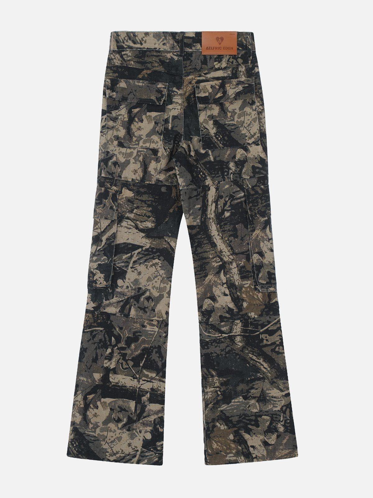 Aelfric Eden Branch Camouflage Cargo Pants Product Image