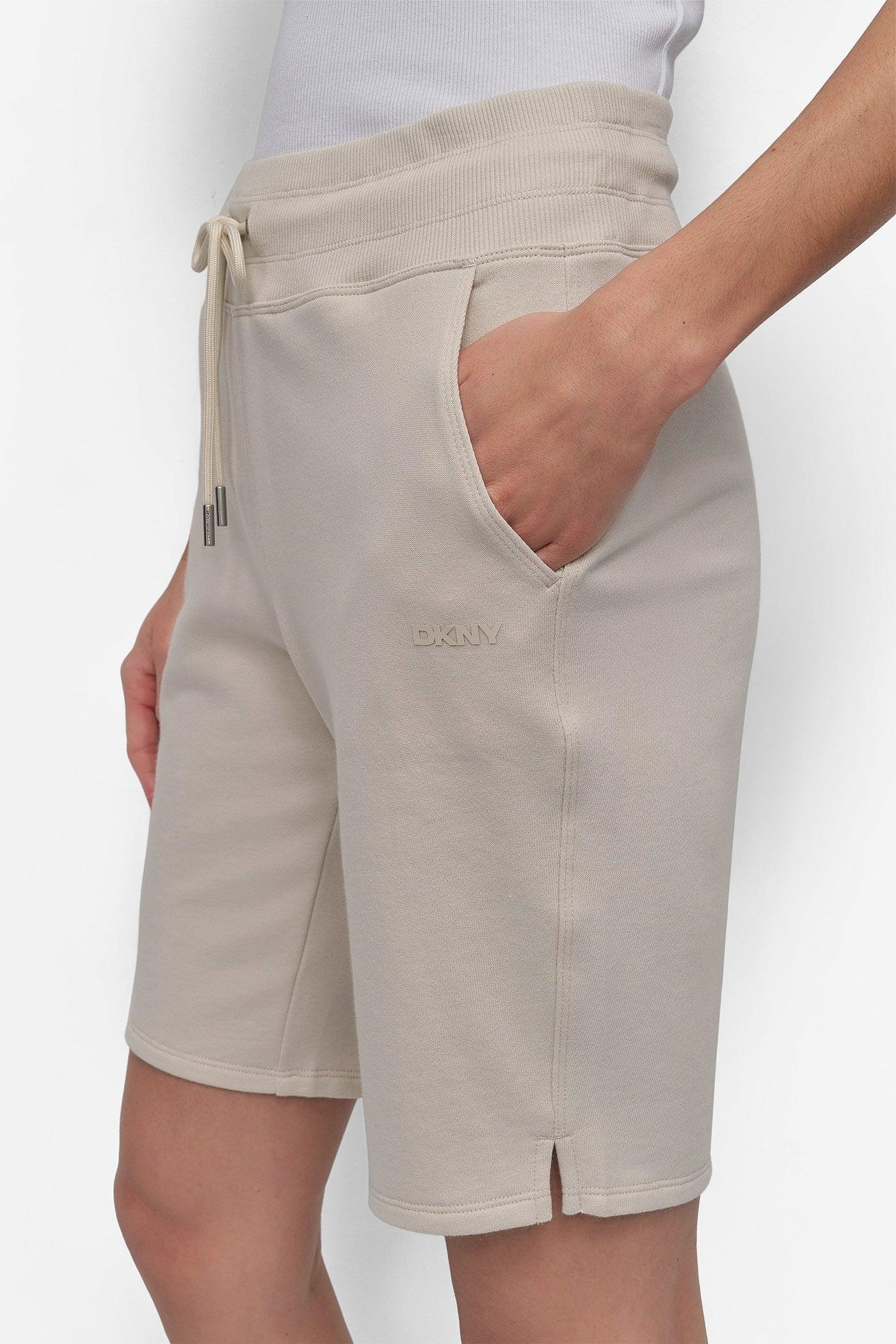 HIGH-RISE BERMUDA SWEAT SHORTS Product Image